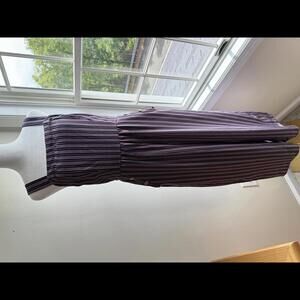 Xhilaration Stylish Striped Jumpsuit with Pockets size medium